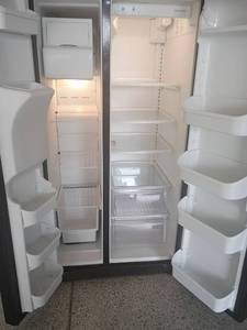 lot 948 image: Frigidaire Refrigerator.  Used in the garage.  69 x 36 x 36