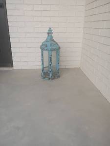 lot 950 image: Outdoor Lantern.  Approximately 26in tall