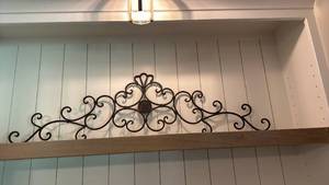 lot 1003 image: Metal decorative Wall decor 13x51