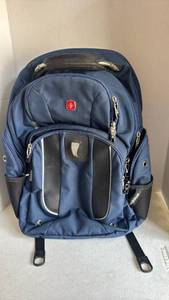 lot 1229 image: Swiss Gear Backpack Blue and Black