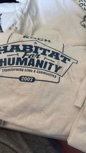 lot 1260 image: WSU, souvenir and other t shirts size XL stain on one shirt