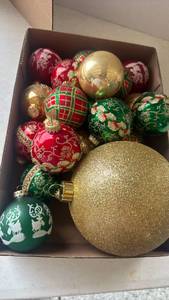 lot 2302 image: Christmas ornaments