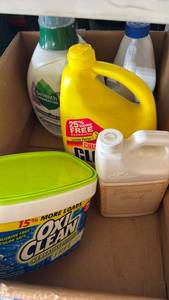 lot 2337 image: Laundry soap, Clorox and more