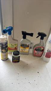 lot 2342 image: Lawn & Garden Chemical Lot Ferti-lome Schultz Tordon Weed Killer Fungicide Food