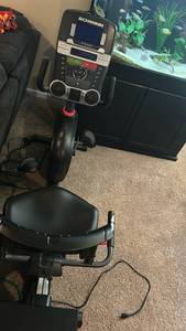 lot 70756 image: Schwinn Stationary Exercise Bike with Console