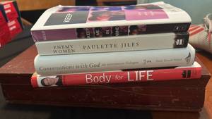 lot 70770 image: Book Lot Enemy Women, Conversations with God, Body for Life (3 Books)