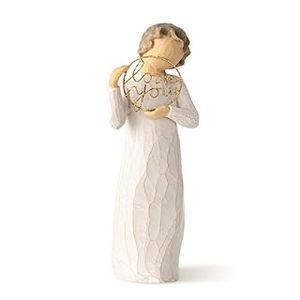 lot 70779 image: Willow Tree Love You Sculpted Figure