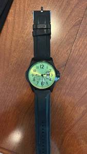 lot 70791 image: Invicta Specialty Watch with Yellow Green Dial and Black Strap