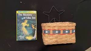 lot 71030 image: Nancy Drew Mystery Stories #4 The Mystery at Lilac Inn by Carolyn Keene