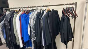 lot 70816 image: Clothing Lot Mixed Jackets Blazers Coats Multiple Colors and Styles