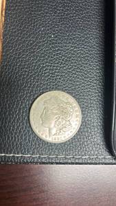 lot 906 image: United States Morgan One Dollar 1921 Silver Coin