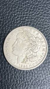 lot 908 image: United States Morgan One Dollar 1921 Silver Coin