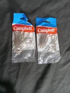 lot 7112 image: Campbell Hitch Pin Cup 18 Inch Vc-Wbag 2 Pack