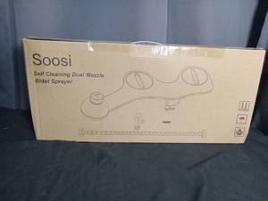 lot 7117 image: Soosi Self Cleaning Dual Nozzle Bidet Sprayer