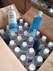 lot 24 image: Defense Zone Hand Sanitizer 70% Alcohol 12 FL OZ Lot of 24 Bottles