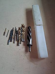 lot 48 image: Drill Bit Set with Step Drill and Storage Box