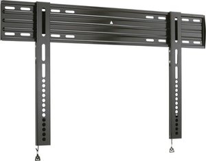 lot 97 image: SANUS Elite - Super Slim Fixed-Position TV Wall Mount for Most TVs 32-80 up to 150lbs - Easy Cable Access - Lateral Shift - Black