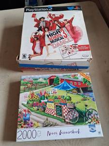 lot 217 image: Disney High School Musical 3 Dance Game Bundle PlayStation 2