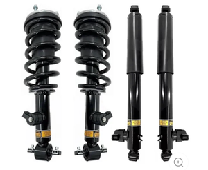 lot 18268 image: 2Pair Front Rear Shock Struts Assembly wAdaptive Damping for 2019-24 Chevy Silverado, 2019-24 GMC Sierra #84519548 #84519549 - Retail $1,099