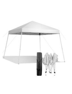 lot 18331 image: Winado - 8x8 Pop Up Commercial Instant Gazebo Tent, Waterproof & UV Protection Canopy Tent with Slant Legs for Party Wedding - Retail $0