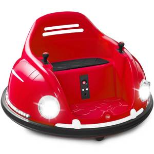 lot 108 image: 6V Kids Ride On Bumper Car Toy w Remote, Harness, Lights, 360 Degree Spin RETAIL $119.99