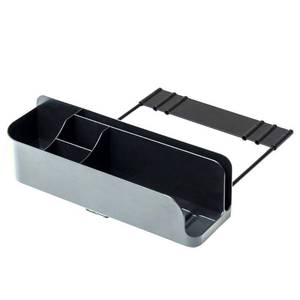 lot 158 image: Bedside Perch USB-CUSB-A Charging Bedside Caddy & Tray Organizer