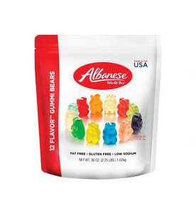 lot 233 image: Albanese Assorted Gummi Bears 36 oz
