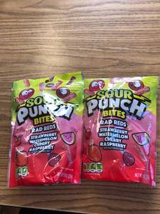 lot 246 image: 2 pack sour punch bites