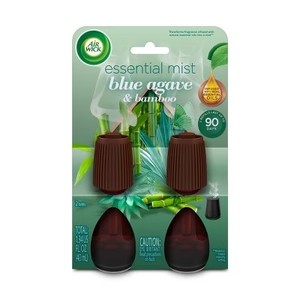 lot 258 image: Air Wick Essential Mist Refill - Blue Agave & Bamboo - 1.34 fl oz