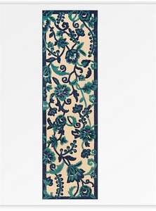 lot 1838 image: Nourison 2x 7 Oasis Garden IndoorOutdoor Runner