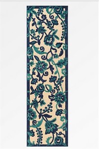 lot 1857 image: Greys Nourison 2  7 Oasis Garden IndoorOutdoor Runner