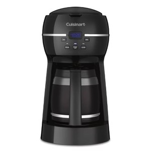 lot 1892 image: $60 Cuisinart 12-Cup Programmable Coffee Maker with Glass Carafe Black