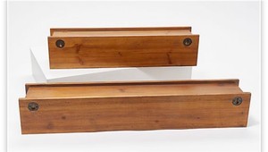 lot 1919 image: Home Reflections Set of (2)   18 & 24 Picture Ledges