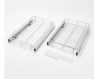 lot 1953 image: Tidy & Co. Set of 2 Sliding Drawer Organizers with Liners