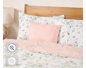 lot 1963 image: Home Reflections Cotton   Pique 4pc Comforter Set-Queen