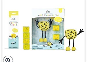 lot 2019 image: Glo Pals Water Activated Character w 6 Lightup Cubes