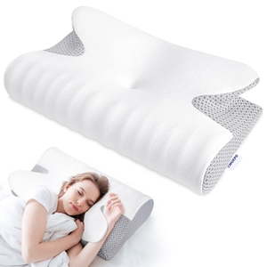 lot 18546 image: CMUEPO Memory Foam Cervical Neck Pillow