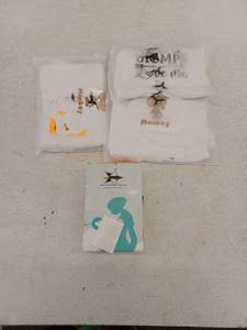 lot 18548 image: Miscellaneous Baby Lot, Onsies And Fetal Dopler