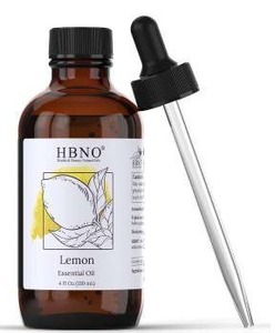 lot 18583 image: HBNO Lemon Essential Oil 4 fl oz, 2 Pack