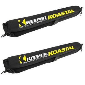 lot 18617 image: Keeper Roof Rack Pads 18 in. Black 2-Pack Model 07720
