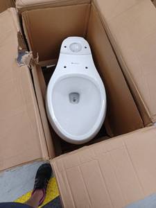lot 18656 image: Glacier Bay Elongated Toilet Base, N2316-IN