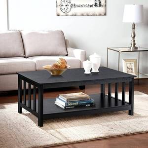 lot 18660 image: Choochoo Mission Coffee Table, Black