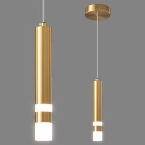 lot 1009 image: LIANGMH Modern Pendant Light Kitchen Fixture Dimmable LED Gold Mini Pendant Lighting fo Kitchen Island Bedroom Bedside Table Small Pendant Lights (1-Pack)