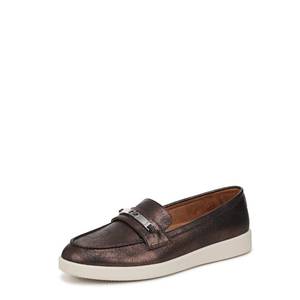 lot 1978 image: Naturalizer Womens Isla Loafer Flat Dark Bronze Faux Leather 8.5 M