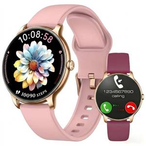 lot 2234 image: Smart Watch for Women Round Android iphone compatible IP68 Waterproof