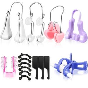 lot 2282 image: Nuanchu 7 Pieces Nose up Lifting Shaper Clips Set Nose Bridge Reduction Tool Silicone Lifter Beauty Clip Tools for Wide Low Curved Big