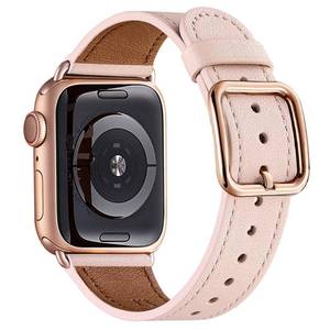 lot 2284 image: MNBVCXZ Genuine Leather Band Compatible with Apple Watch Strap iWatch Women