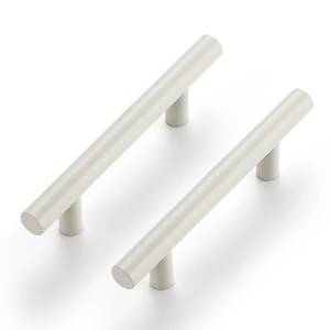 lot 4123 image: Ravinte Cabinet Handles,5 Length,3 Hole Center,White,30 Pack