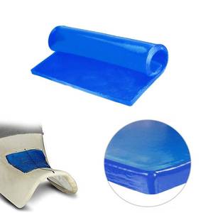 lot 4127 image: LisylineAuto Motorcycle Seat Gel Pad Seat Cushion Shock Absorption Mats Reduce Fatigue Comfortable Soft Cushion Cool DIY Seat Pad Motorcycle Seat Foam Car Office Chair Seat Cushion Blue 25 x 25 x 2cm
