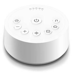 lot 4158 image: Color Noise Sound Machines Sleep White Noise Machine with 25 Soothing Sounds 32 Volume Levels 5 Timers and 4 Sound Categories and Memory Function for Kids Adults and Home